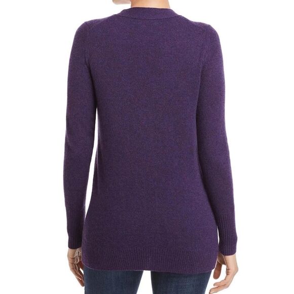 NWT 100% Cashmere Bloomingdales V-Neck Cardigan - Picture 2 of 2